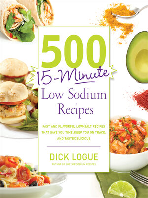500 15-Minute Low Sodium Recipes - ebook